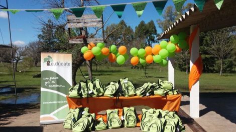 Biblioteca Móvil Fundación E.dúcate - Colonia Itapebí - Siembra 2016