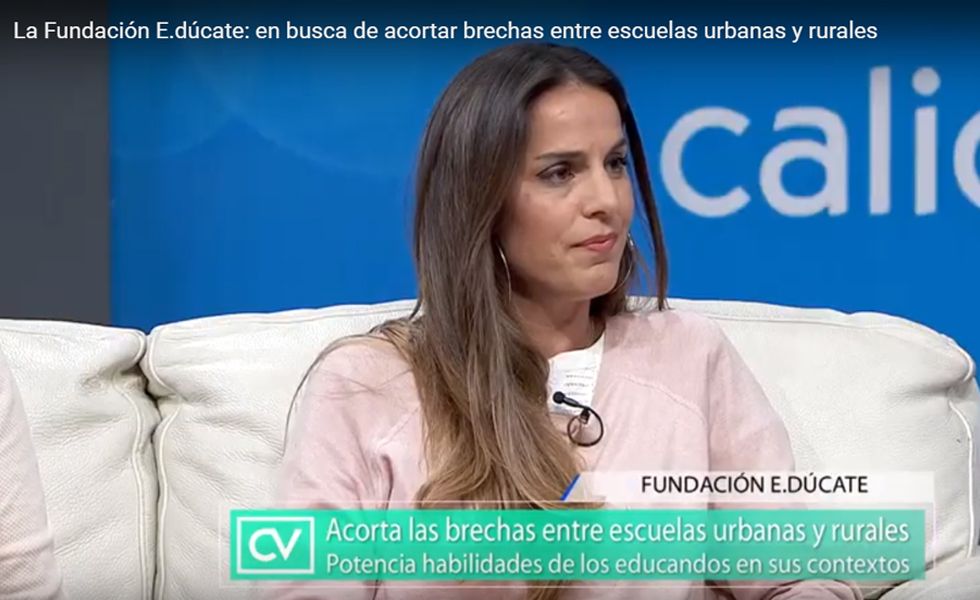 Teledoce: La Fundación E.dúcate: en busca de acortar brechas entre escuelas urbanas y rurales